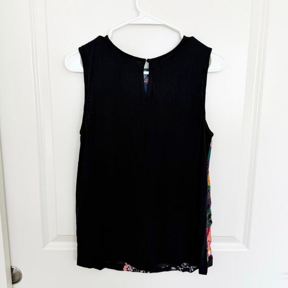 Anthropologie Vanessa Virginia Pleated Floral Wanderlust Top XS - Picture 2 of 4